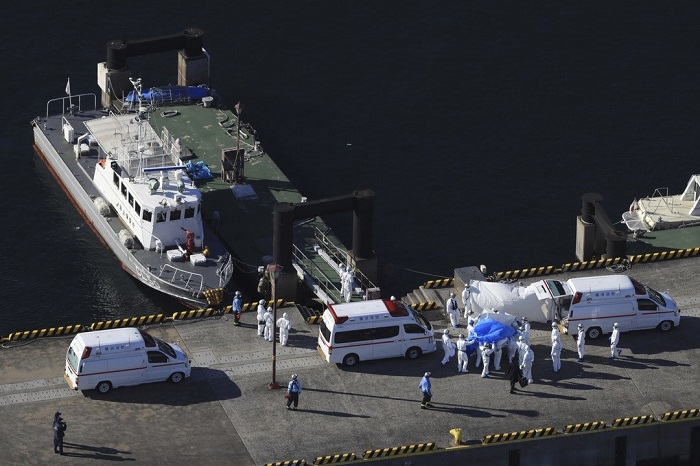 日本遊輪「鑽石公主號」10人確診武漢肺炎 船上3711人被隔離